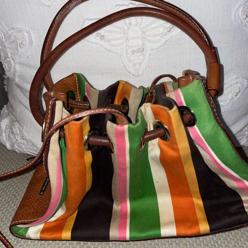 Kate Spade Colorful Striped Multi color purse